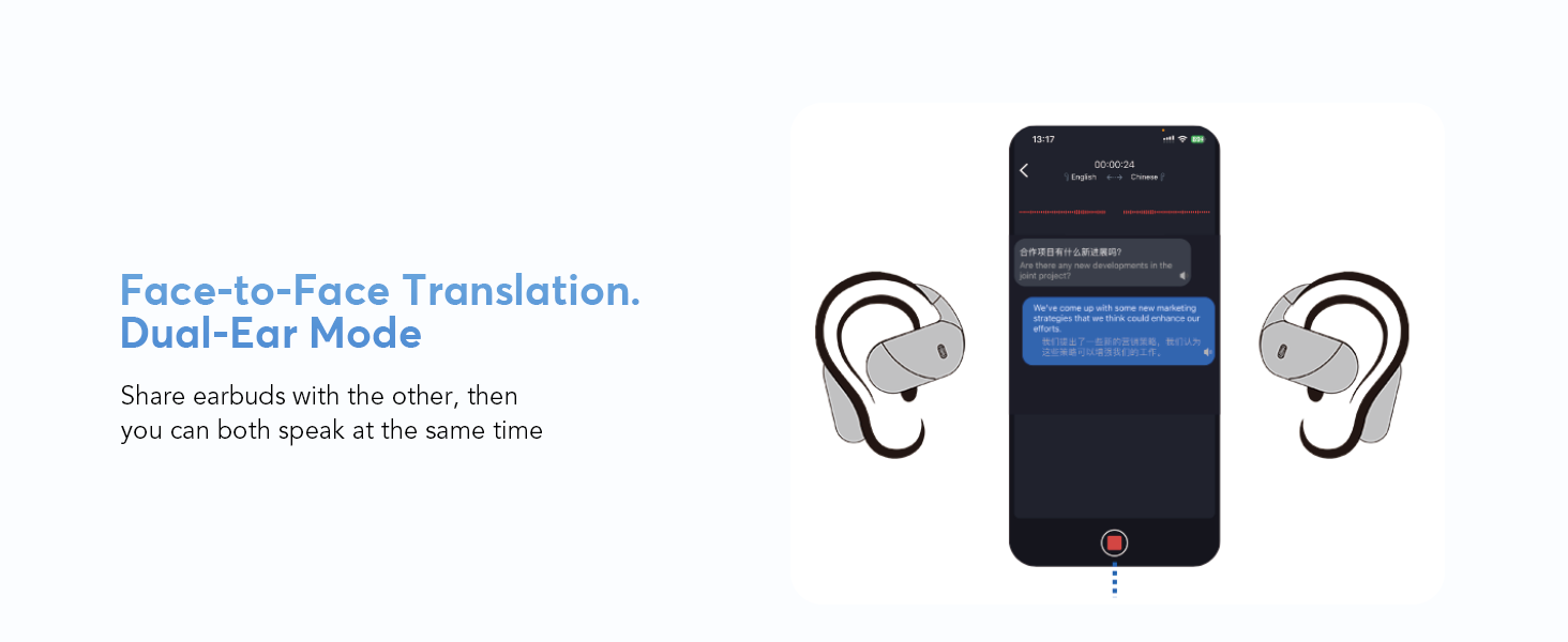 KOSERNT AI language translation earbuds
KOSERNT real-time translator headphones
KOSERNT Bluetooth translator earbuds 144 languages
KOSERNT wireless AI translator for iOS and Android
KOSERNT multilingual translation earbuds for travel
KOSERNT ergonomic earbuds with fast charging case
KOSERNT voice translator earbuds for business use
KOSERNT deep black language translator headphones
KOSERNT smart earbuds with real-time language support
KOSERNT 3-in-1 translation earbuds for global communication